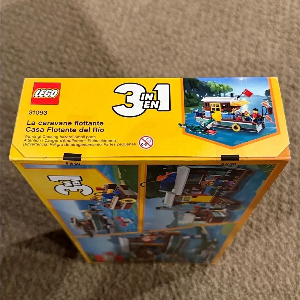 Lego creator riverside houseboat New in sealed box